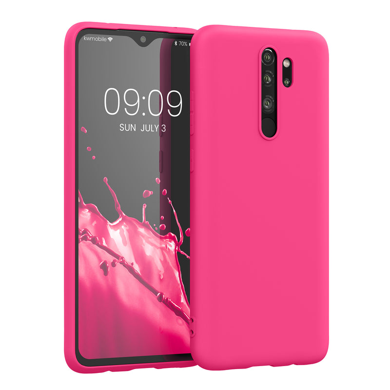 kwmobile Phone Case for Xiaomi Redmi Note 8 Pro - Wireless Charging - Protective Cover