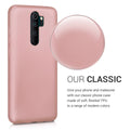 kwmobile Phone Case for Xiaomi Redmi Note 8 Pro - Silicone Case Protective Cover