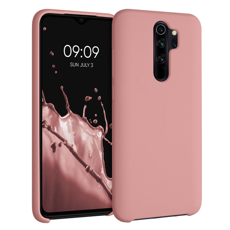 kwmobile Phone Case for Xiaomi Redmi Note 8 Pro Case - Silicone - Wireless Charging - Protective Cover