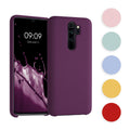kwmobile Hülle kompatibel mit Xiaomi Redmi Note 8 Pro Hülle - Silikon Handy Case - Handyhülle weiche Oberfläche - kabelloses Laden - Mintgrün matt Mintgrün matt  