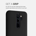 kwmobile Phone Case for Xiaomi Redmi Note 8 Pro Case - Silicone - Wireless Charging - Protective Cover