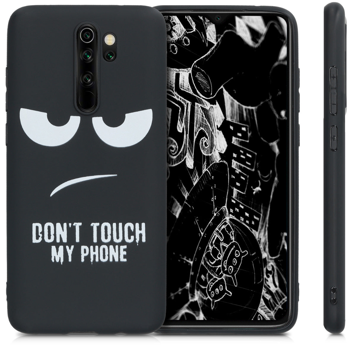 kwmobile Case Compatible with Xiaomi Redmi Note 8 Pro - Silicone Phone Case