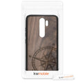kwmobile Case Compatible with Xiaomi Redmi Note 8 Pro Phone Cover TPU Phone Case Compass Vintage