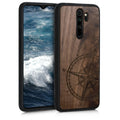 kwmobile Case Compatible with Xiaomi Redmi Note 8 Pro Phone Cover TPU Phone Case Compass Vintage