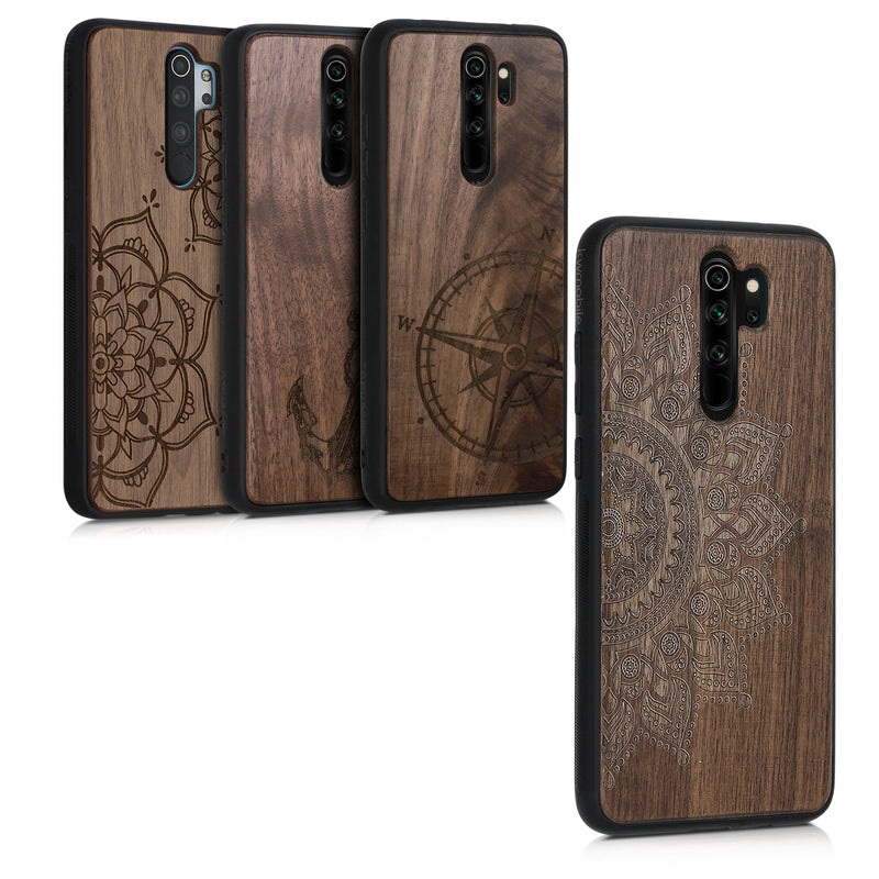 kwmobile Case Compatible with Xiaomi Redmi Note 8 Pro Phone Cover TPU Phone Case Compass Vintage