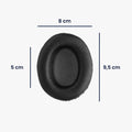 kwmobile Ear Pads for Philips Fidelio Ear Cushions Replacement Headphone Spare Parts Headphone Replacement Pads Over Ear Headphones