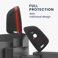 kwmobile Car Key Cover Compatible with BMW 3-Button Smart Key Car Key Cover