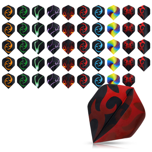 50x Dart Flights - [dsg05] - Sonstiges