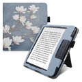kwmobile Flip Case compatible with Kobo Libra H2O - Cover with Hand Strap