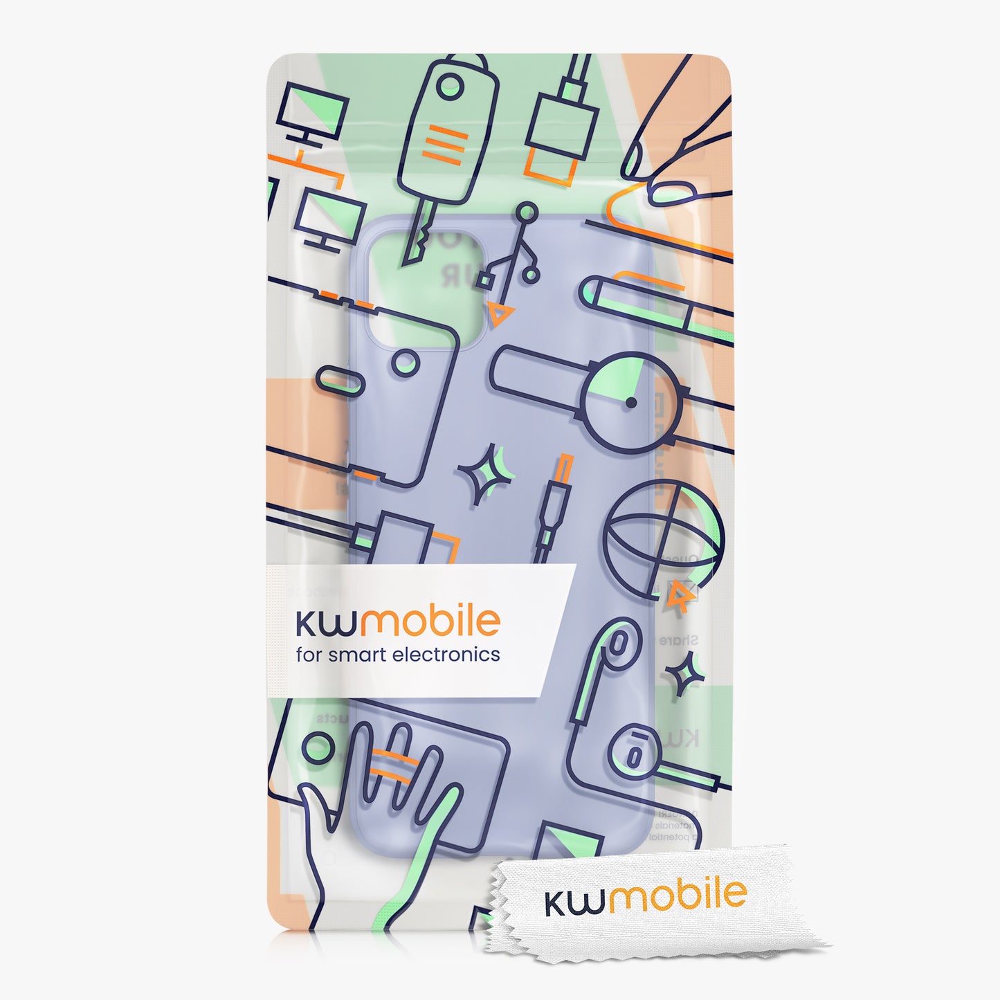kwmobile Phone Case for Google Pixel 4 - Wireless Charging - Protective Cover