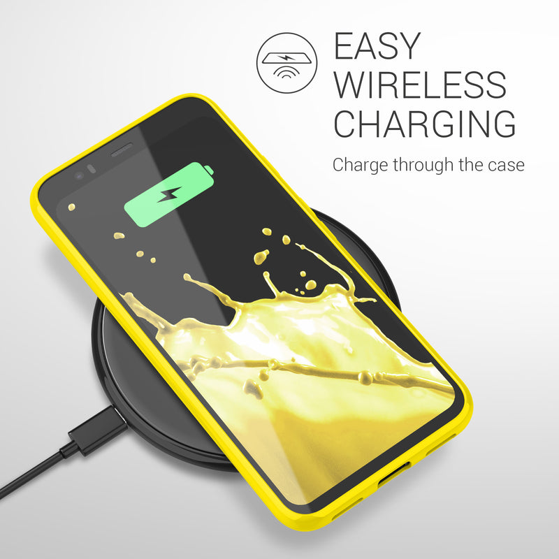 kwmobile Phone Case for Google Pixel 4 - Wireless Charging - Protective Cover