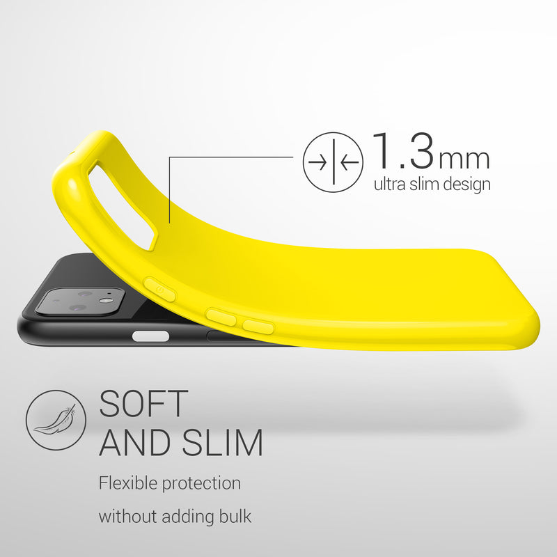 kwmobile Phone Case for Google Pixel 4 - Wireless Charging - Protective Cover