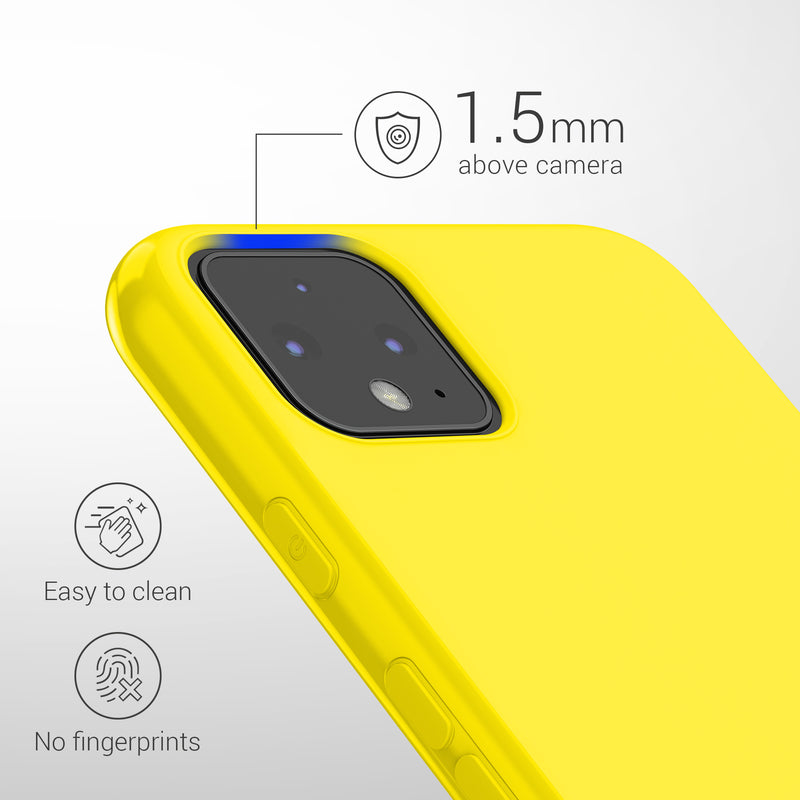 kwmobile Phone Case for Google Pixel 4 - Wireless Charging - Protective Cover