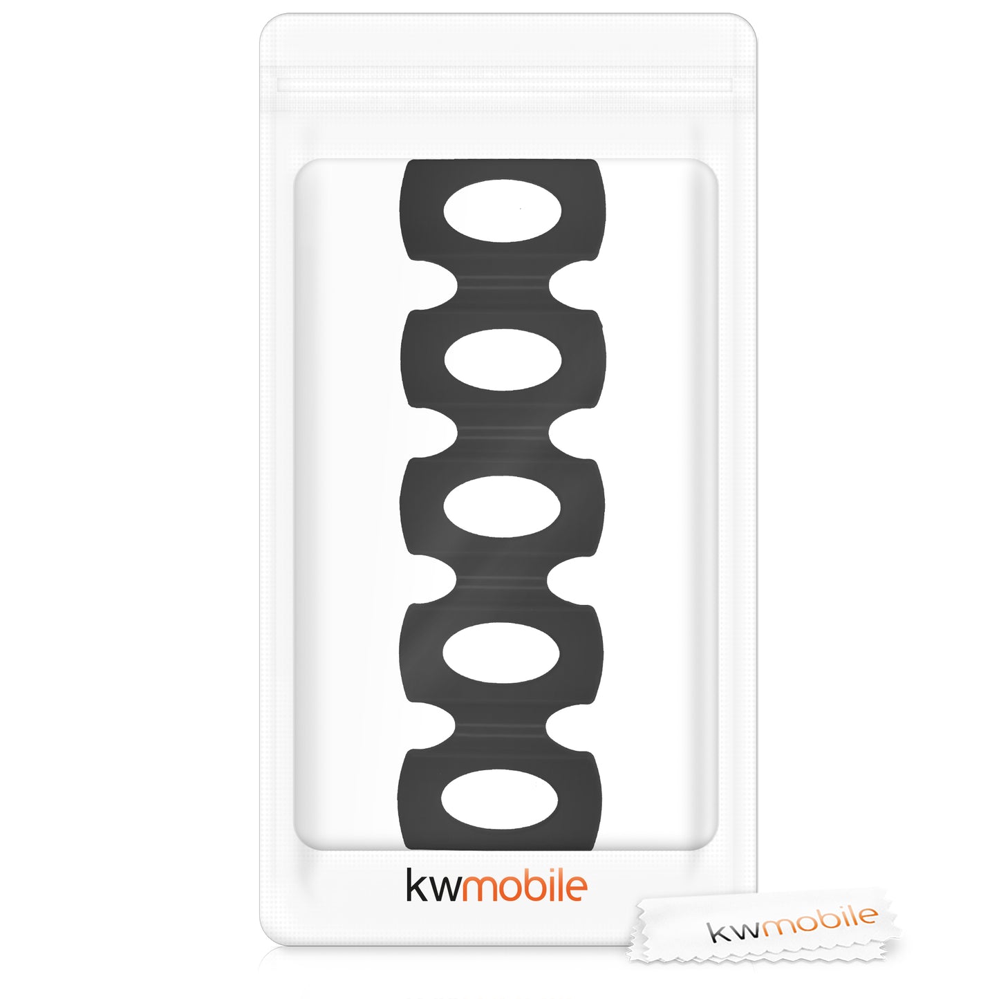 kwmobile Foldable Bottle Holder Fridge Cabinet - 31 x 9.5 x 1.0cm - Bottle Rack Stacking Aid