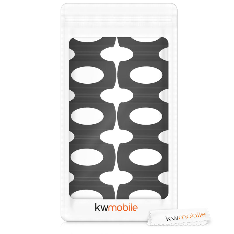kwmobile Foldable Bottle Holder Fridge Cabinet - 31 x 9.5 x 1.0cm - Bottle Rack Stacking Aid Set