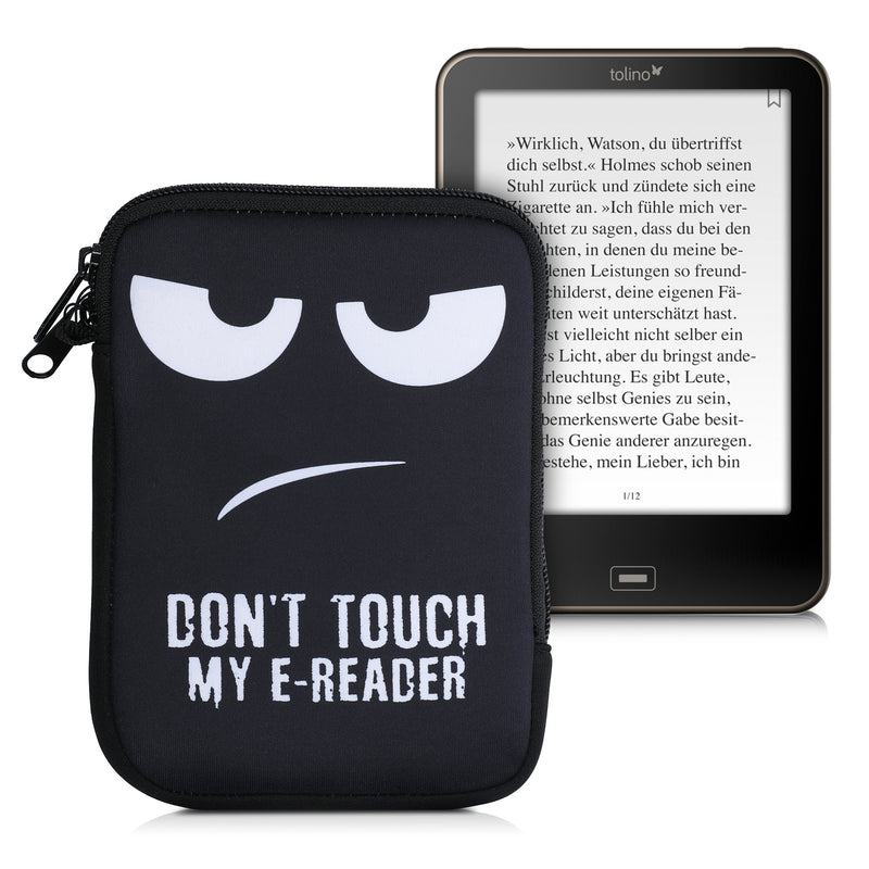 kwmobile Bag for eReader Protective Case Galaxy Tree Meadow 17 x 12 x 2 cm Inner Dimensions