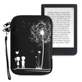 kwmobile Bag for eReader Protective Case Galaxy Tree Meadow 17 x 12 x 2 cm Inner Dimensions