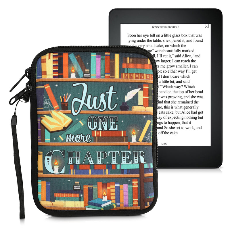 kwmobile Bag for eReader Protective Case Galaxy Tree Meadow 17 x 12 x 2 cm Inner Dimensions
