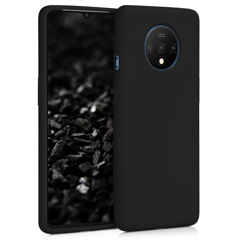 kwmobile Phone Case for OnePlus 7T - Silicone Case - Wireless Charging - Protective Cover