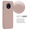 kwmobile Phone Case for OnePlus 7T - Silicone Case - Wireless Charging - Protective Cover