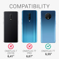 kwmobile Phone Case for OnePlus 7T - Silicone Case - Wireless Charging - Protective Cover