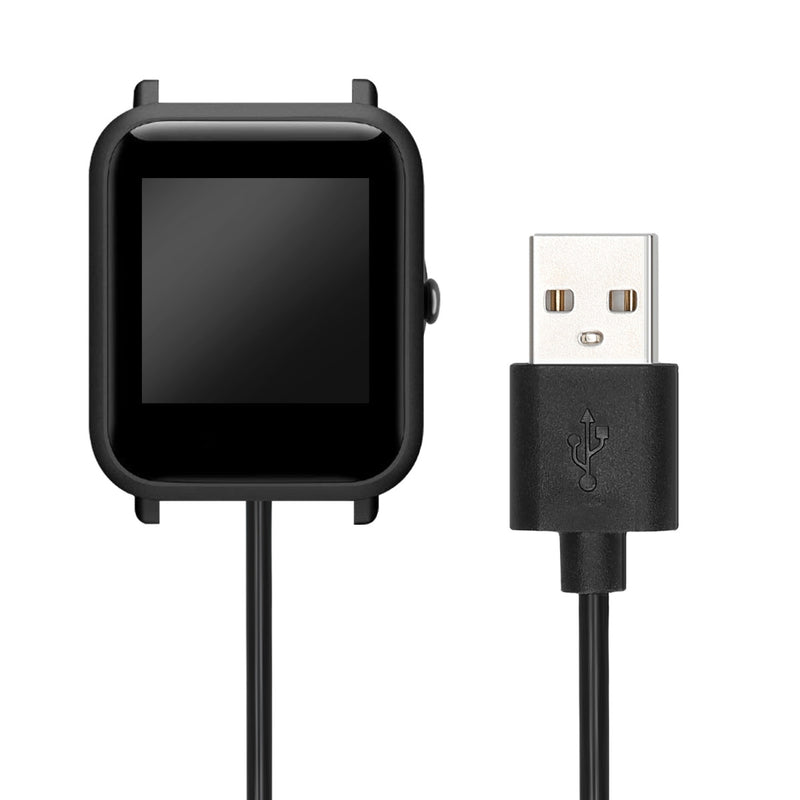 kwmobile Compatible for Huami Amazfit GTS / GTR USB Charging Cable Charger for Smart Watch Fitness Tracker Replacement Cable