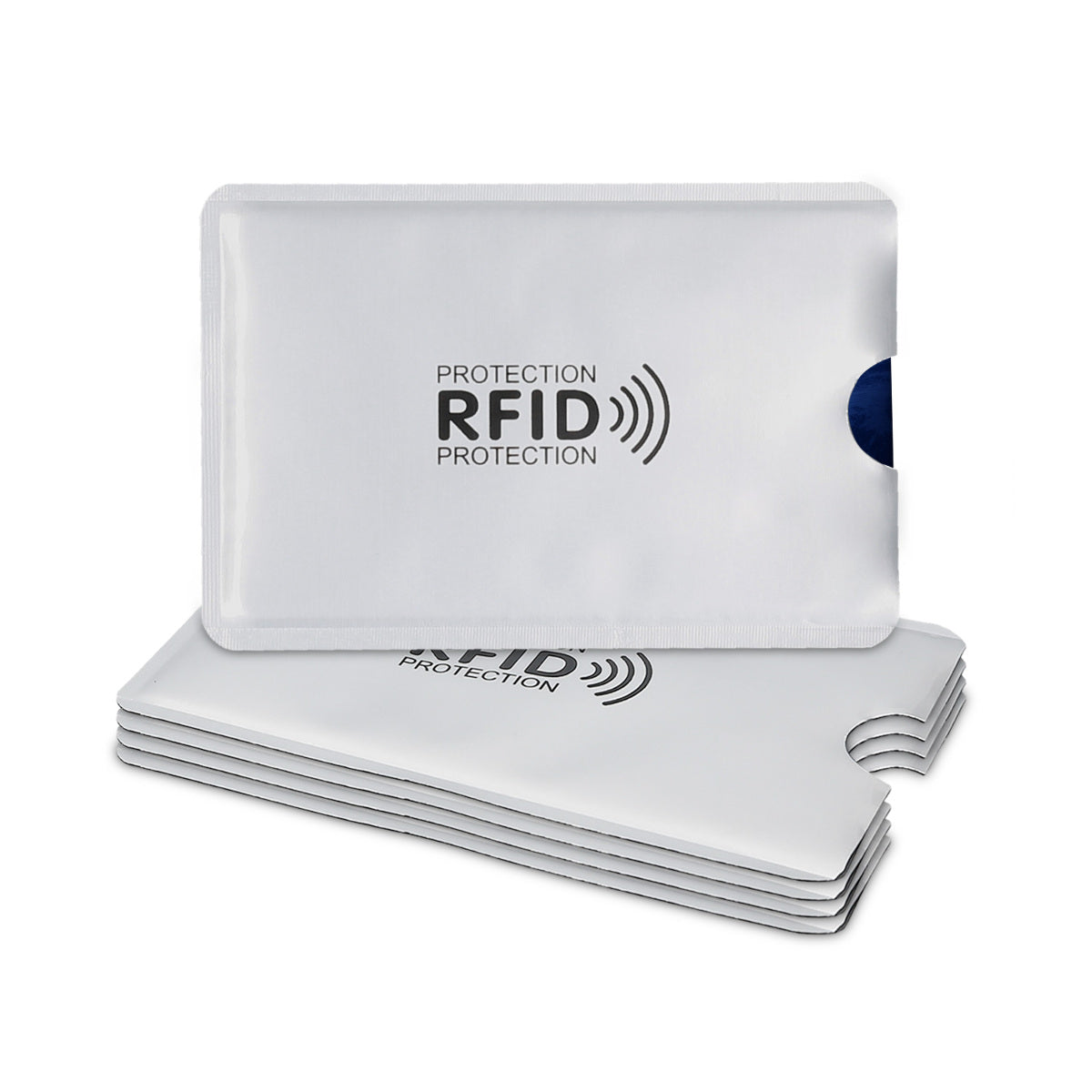 kwmobile Credit Card Sleeve with RFID Blocker - Credit Card EC Card Health Insurance Card Protector