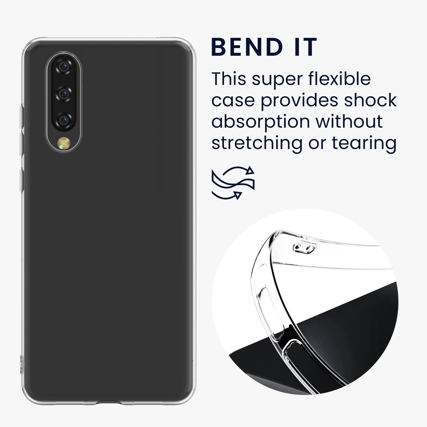 kwmobile Case Compatible with Xiaomi Mi 9 Lite Phone Case