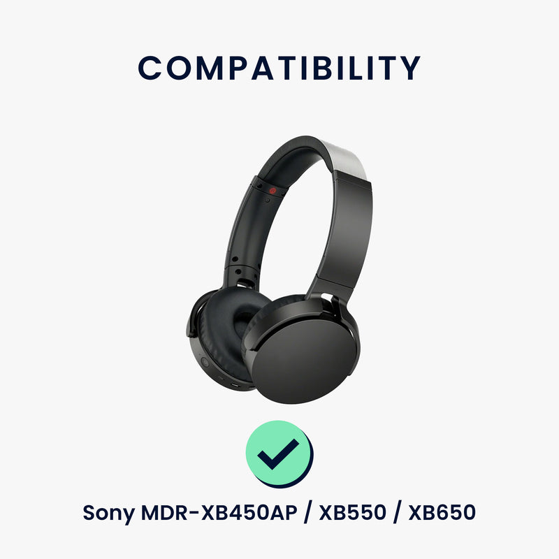kwmobile Ear Pads for Sony Headphones Replacement Parts Over Ear Headphones