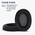 kwmobile Ear Pads for Sennheiser HD515 / HD555 / HD595 / HD518 Ear Cushion Replacement Headphone Spare Parts Headphone Replacement Pads Over Ear Headphones