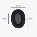 kwmobile Ear Pads for Sennheiser HD515 / HD555 / HD595 / HD518 Ear Cushion Replacement Headphone Spare Parts Headphone Replacement Pads Over Ear Headphones