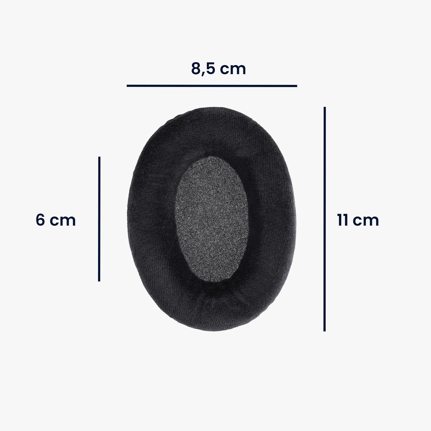 kwmobile Ear Pads for Sennheiser HD515 / HD555 / HD595 / HD518 Ear Cushion Replacement Headphone Spare Parts Headphone Replacement Pads Over Ear Headphones