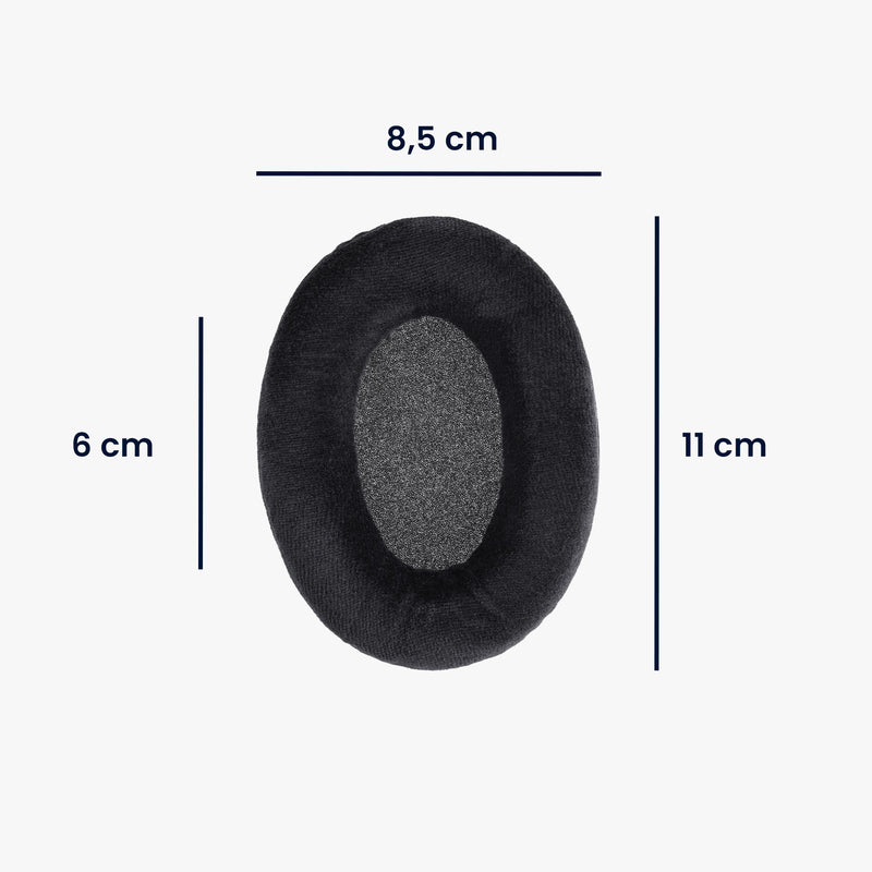 kwmobile Ear Pads for Sennheiser HD515 / HD555 / HD595 / HD518 Ear Cushion Replacement Headphone Spare Parts Headphone Replacement Pads Over Ear Headphones