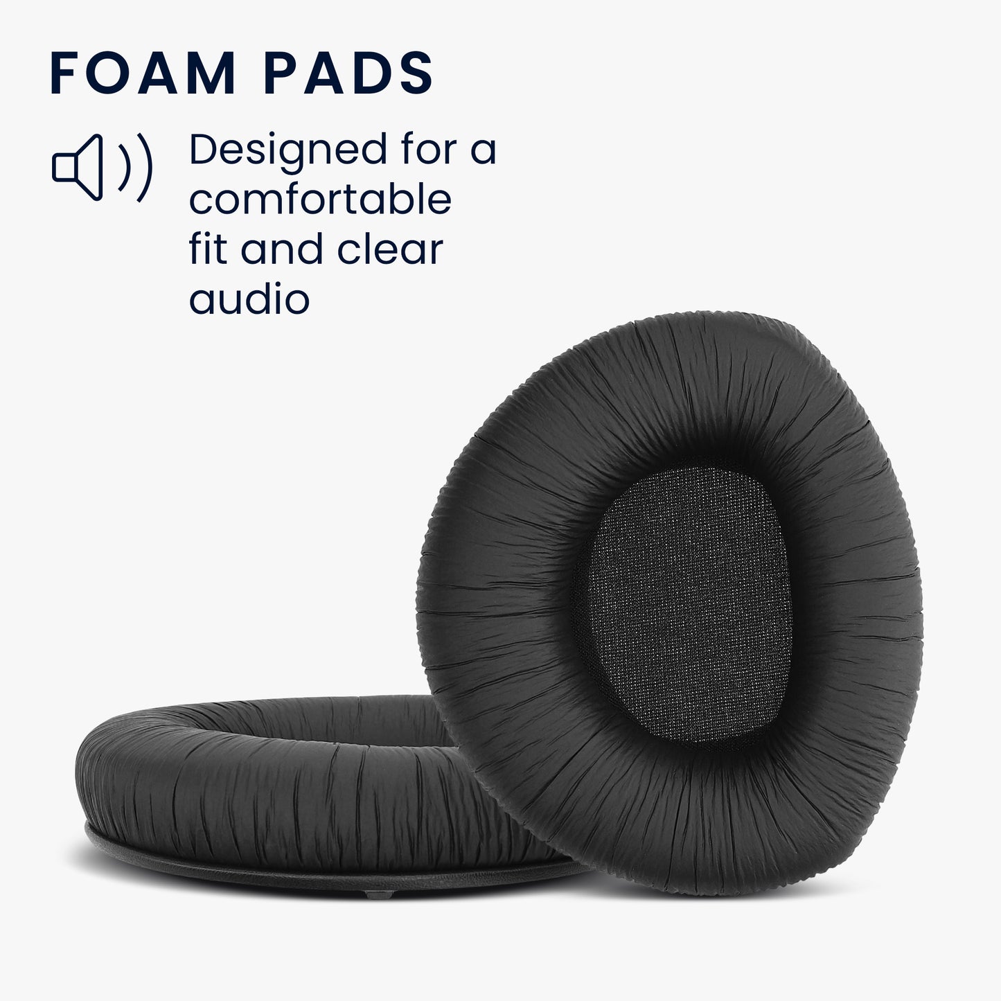 kwmobile Ear Pads for Sennheiser RS160 / RS170 / RS180 Earpads Replacement Parts Headphones Replacement Cushions Over Ear Headphones
