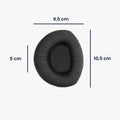 kwmobile Ear Pads for Sennheiser RS160 / RS170 / RS180 Earpads Replacement Parts Headphones Replacement Cushions Over Ear Headphones