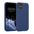 kwmobile Case Compatible with Apple iPhone 11 Case - Rubberized Silicone Phone Cover - Protective Case for Wireless Charging - Case