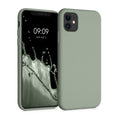 kwmobile Case Compatible with Apple iPhone 11 Case - Rubberized Silicone Phone Cover - Protective Case for Wireless Charging - Case