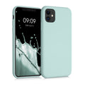 kwmobile Case Compatible with Apple iPhone 11 Case - Rubberized Silicone Phone Cover - Protective Case for Wireless Charging - Case