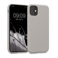 kwmobile Case Compatible with Apple iPhone 11 Case - Rubberized Silicone Phone Cover - Protective Case for Wireless Charging - Case