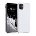 kwmobile Case Compatible with Apple iPhone 11 Case - Rubberized Silicone Phone Cover - Protective Case for Wireless Charging - Case