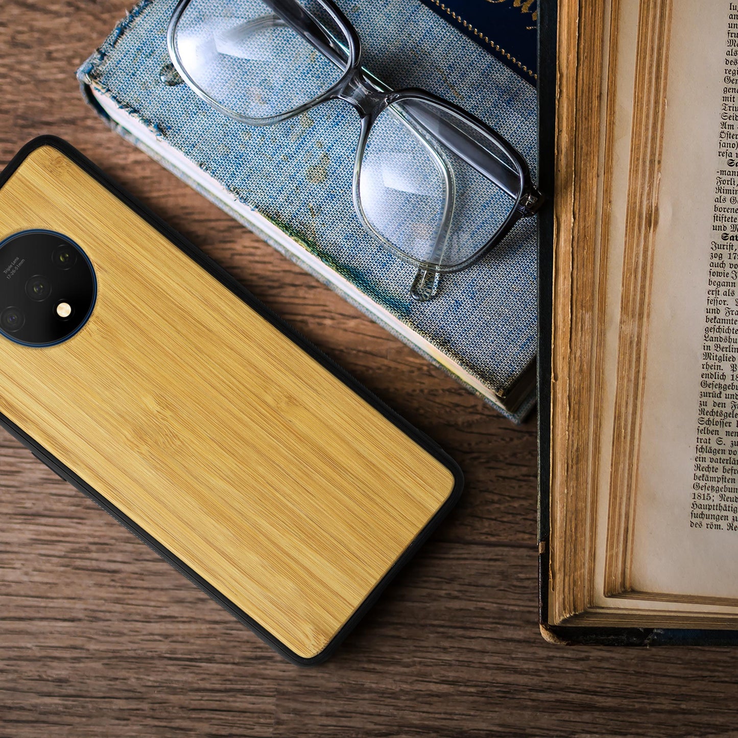 kwmobile Case Compatible with OnePlus 7T - Shockproof Phone Cover - TPU Phone Case