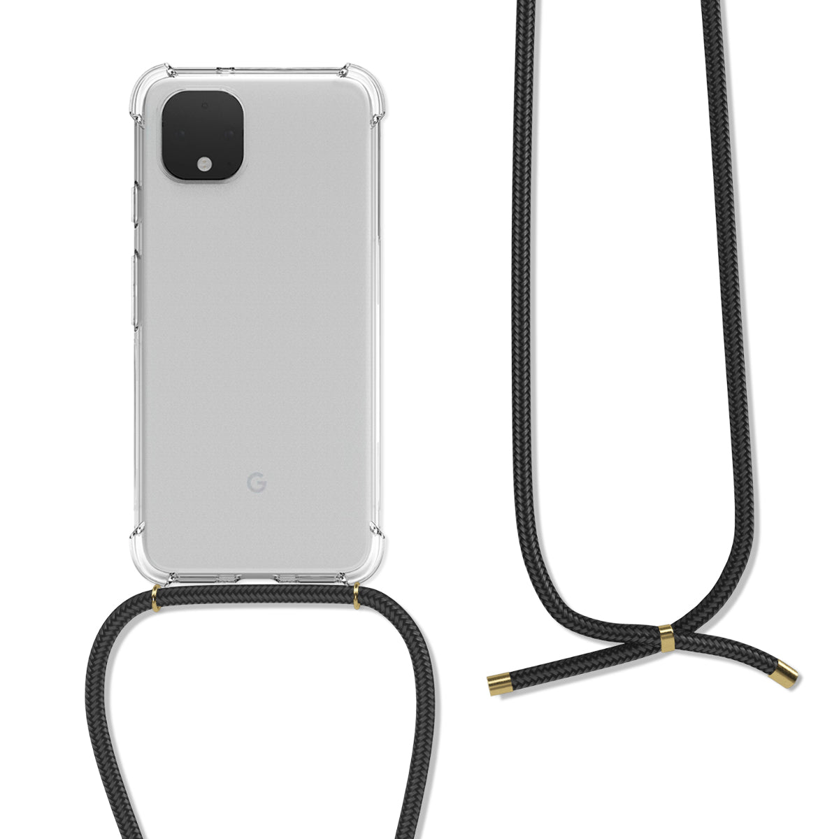 kwmobile Necklace Case Compatible with Google Pixel 4 Case