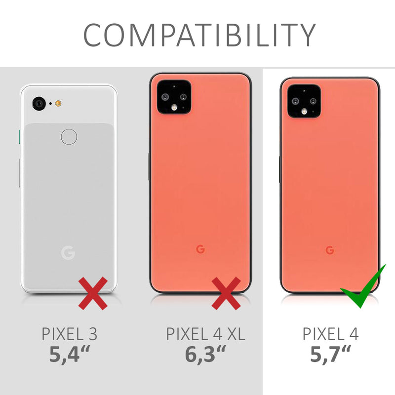 kwmobile Necklace Case Compatible with Google Pixel 4 Case