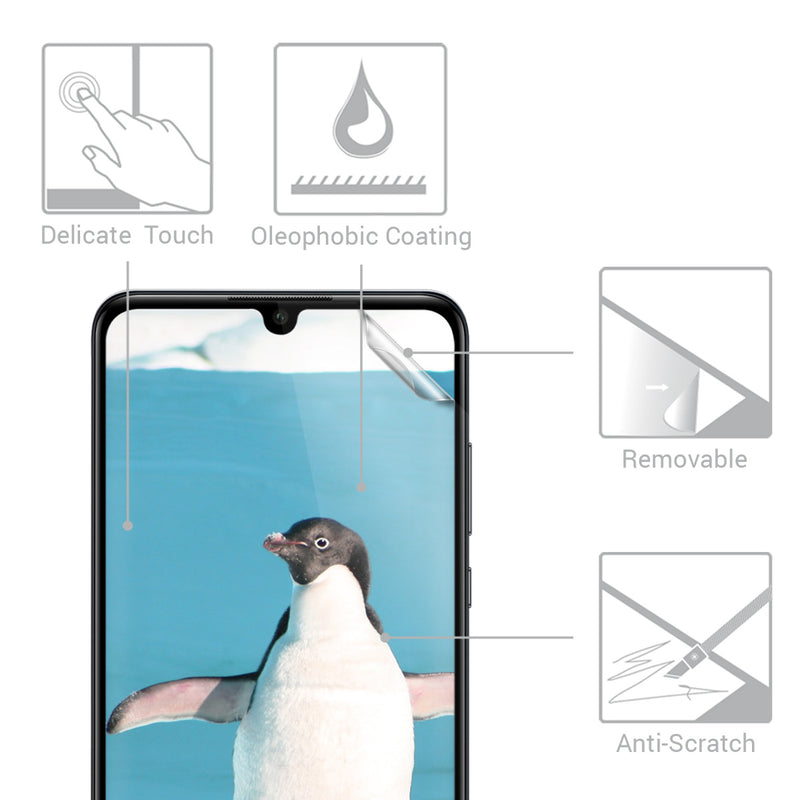 3x Crystal Clear Screen Protector for Huawei P30 Lite