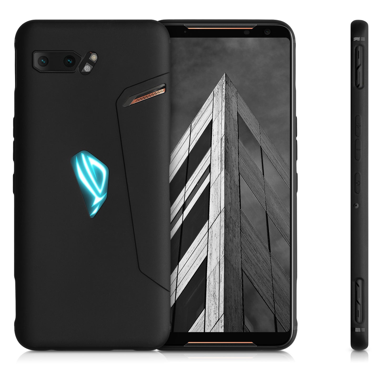 kwmobile Phone Case for ASUS ROG Phone II (ZS660KL) Protective Cover
