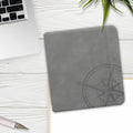 kwmobile Case for Tolino Vision 5 - eReader Cover Made of Faux Leather with Auto Sleep Function - Dandelion Love