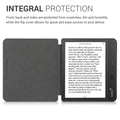 kwmobile Case for Tolino Vision 5 - eReader Cover Made of Faux Leather with Auto Sleep Function - Dandelion Love