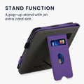 kwmobile Case Compatible with Tolino Vision 5 - Flip Case with Hand Strap - Cover