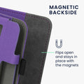 kwmobile Case Compatible with Tolino Vision 5 - Flip Case with Hand Strap - Cover