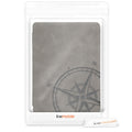 kwmobile Case for Tolino Page 2 Cover - eReader Case made of Faux Leather with Auto Sleep Function - Heart Brush